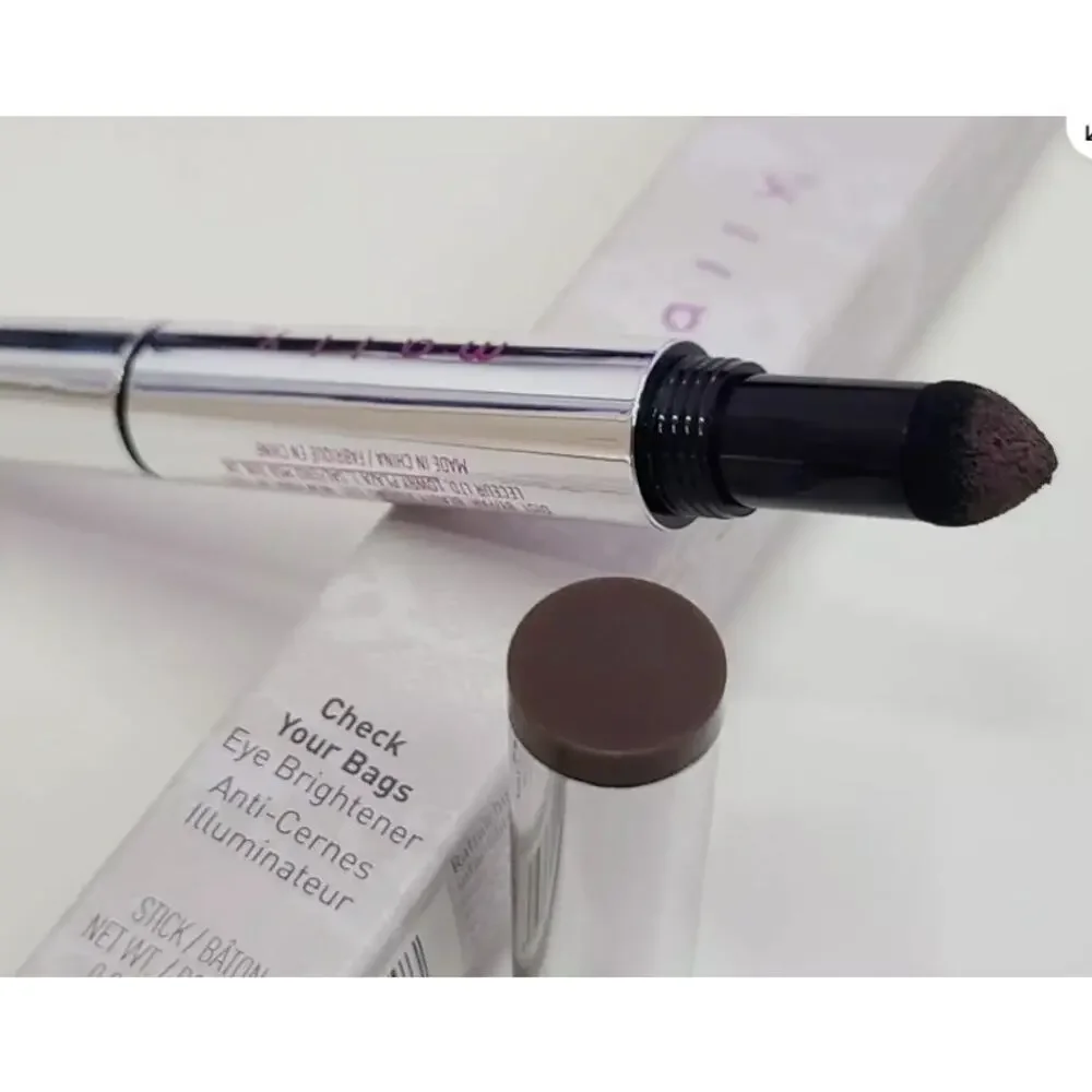 Mally NIB CHECK YOUR BAGS EYE BRIGHTENER WAND Dark Circles Gone! NIB.